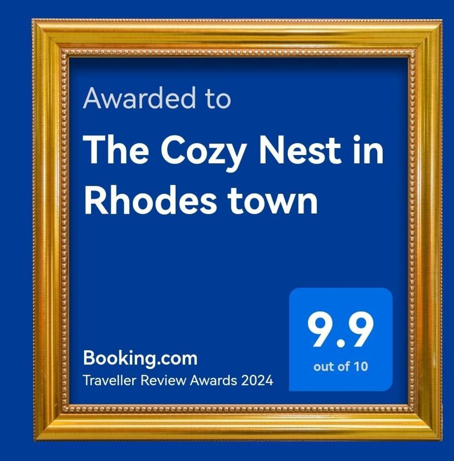 The Cozy Nest In Rhodes Town Appartement *